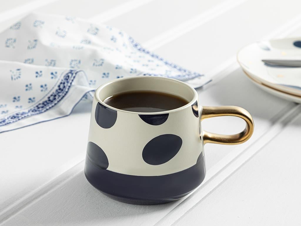 Tramola  Stoneware Cupă 350 ml Dark Blue