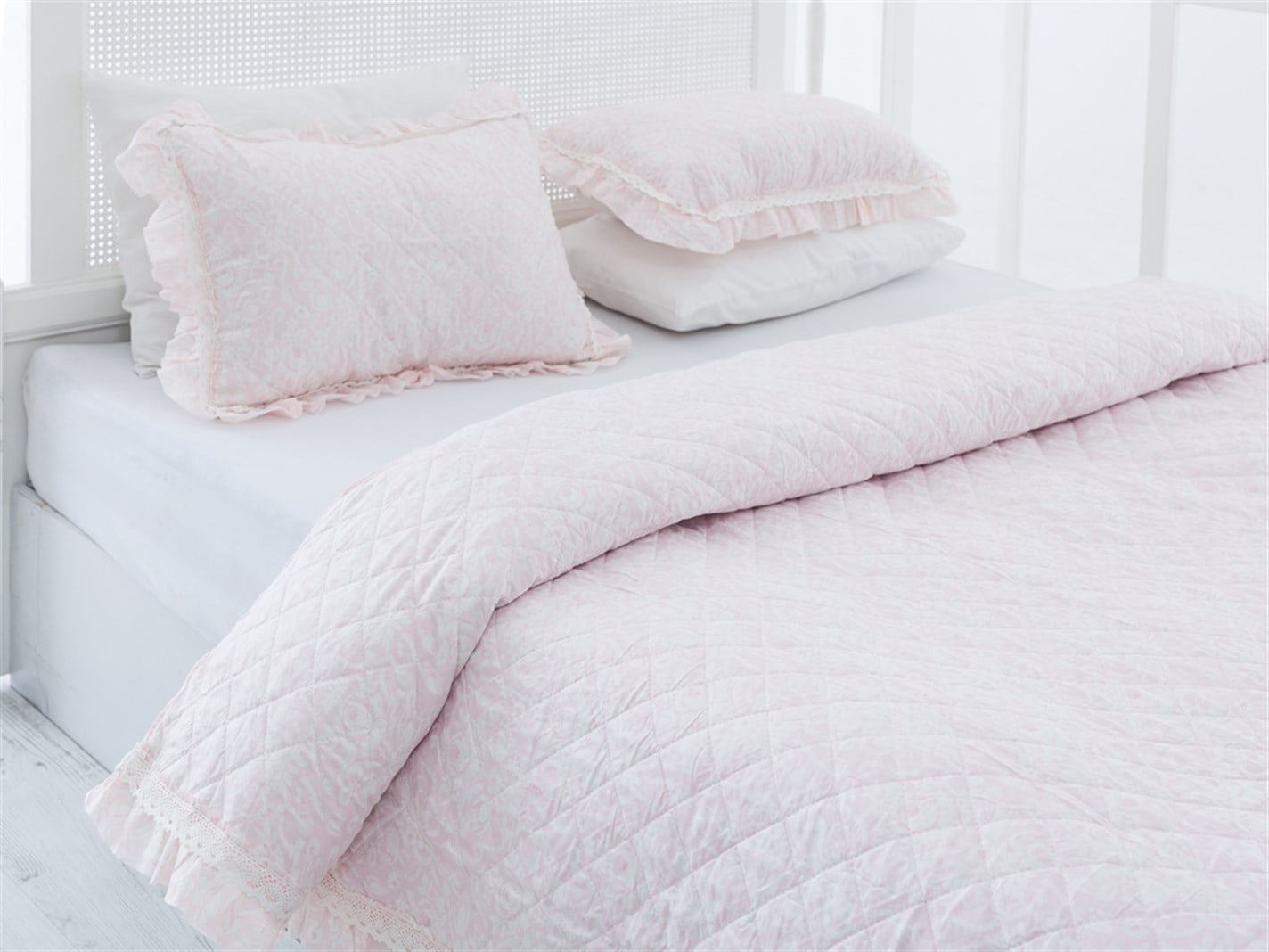 Trandafir elegant # Pentru o persoana 160x240 cm Roz