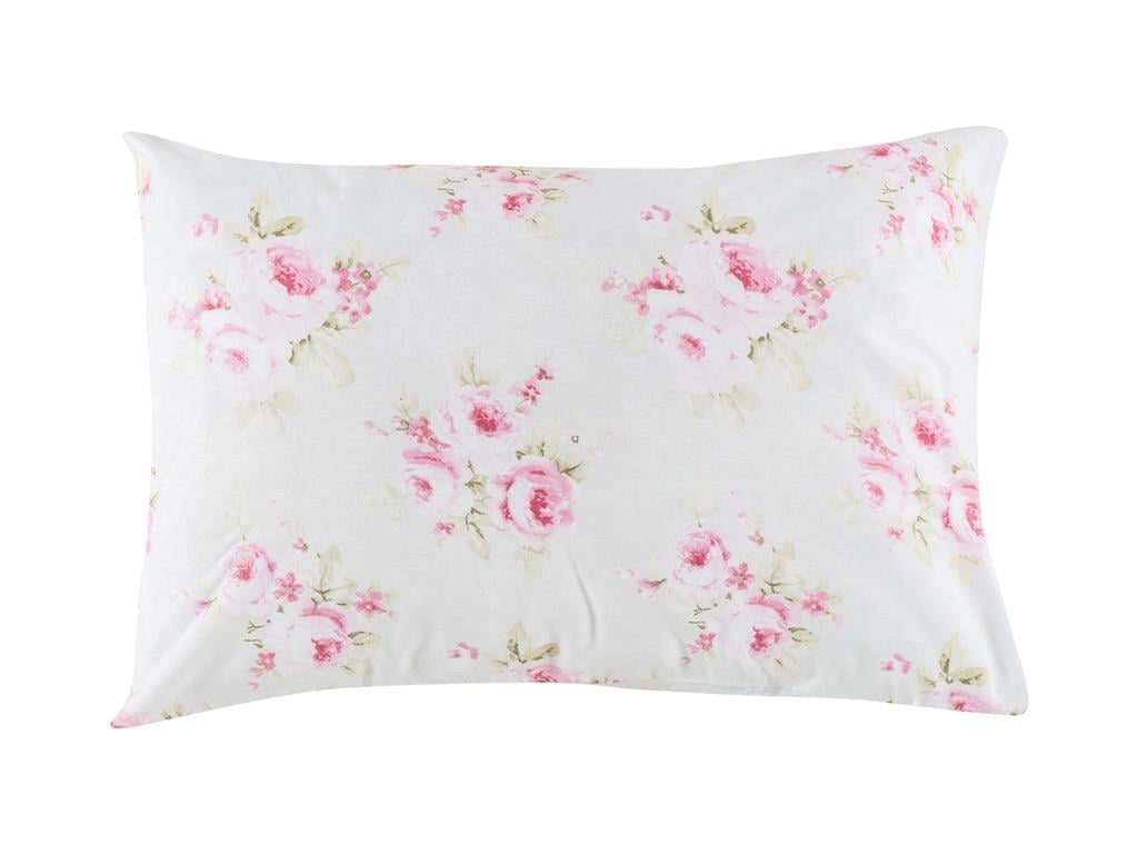 Trandafir greu Cottony Set 2  FAȚĂ DE PERNĂ 50x70 cm Rose Color