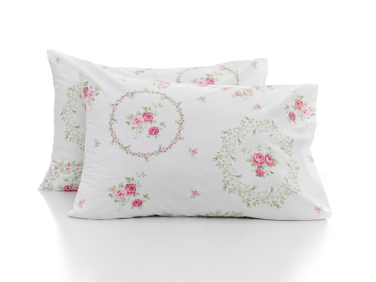 Trandafir zdrobit 57 Tel / 144 Numărul de fir 2 set 50x70 cm Roz