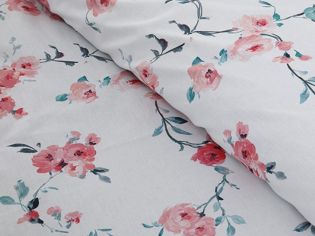 Trandafiri chichi Cottony Double Person  LENJERIE DE PAT 200x220 cm Pink