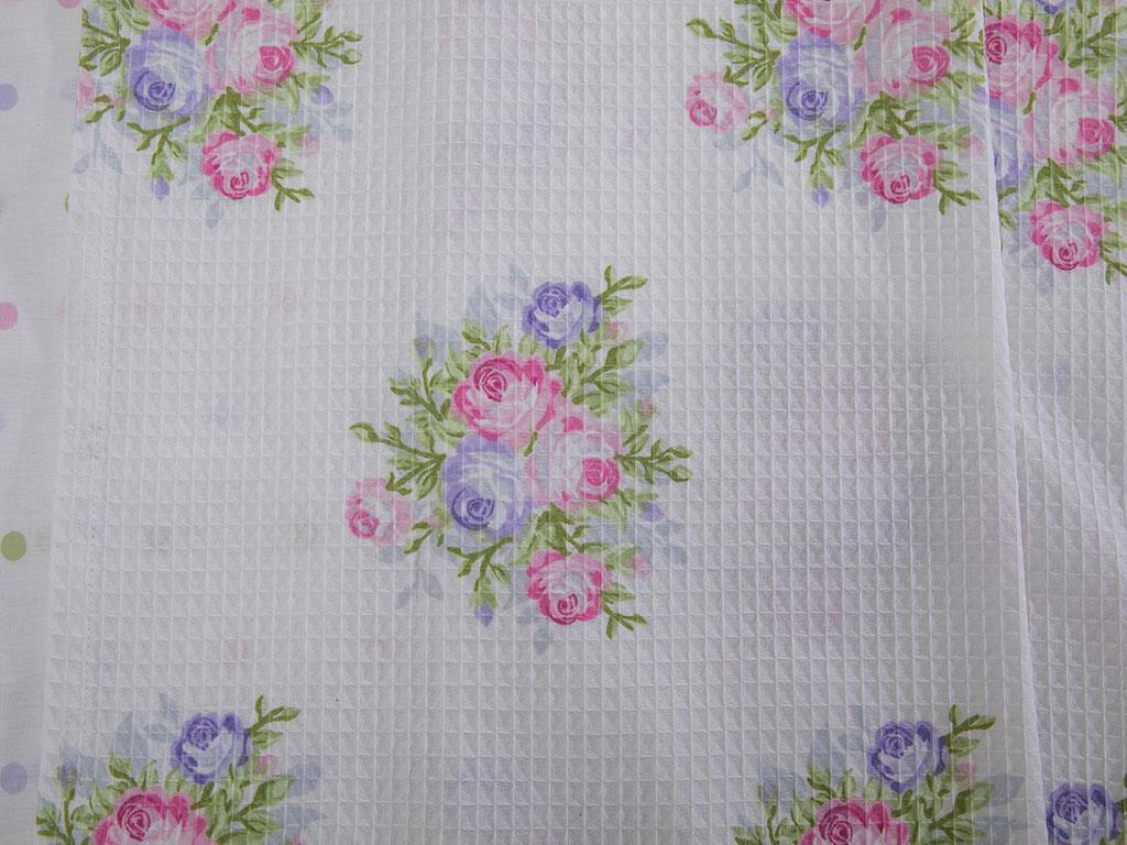Trandafiri palizi  Cu imprimeu Pentru o persoana  SET CUVERTURĂ 150x220 cm Roz