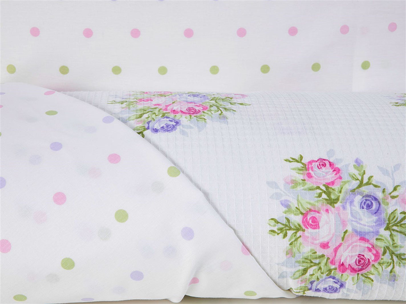 Trandafiri palizi  Persoană dublă 200x220 cm Roz