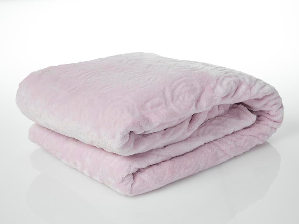 Trandafiri  Ultrasoft Double Person  PĂTURĂ 200x220 cm Pink