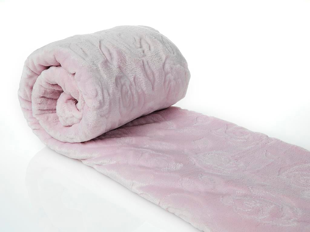 Trandafiri  Ultrasoft For One Person  PĂTURĂ 150x200 cm Pink