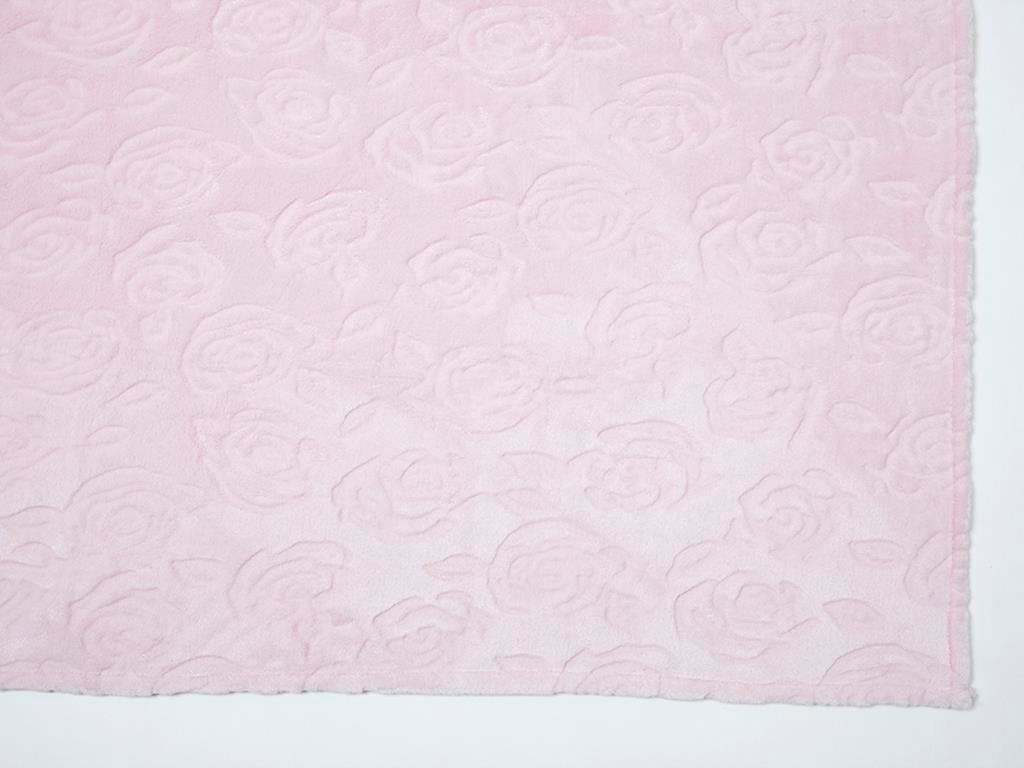 Trandafiri  Ultrasoft For One Person  PĂTURĂ 150x200 cm Pink