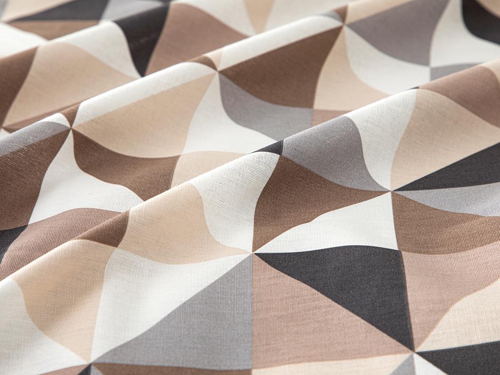 Trigon Cottony Double Person  SET LENJERIE DE PAT 200x220 cm + 80x80 cm Gray-Beige