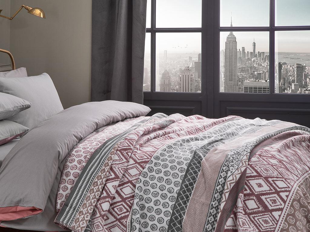 Urban Cottony Double Person  PĂTURĂ 200x220 cm Scorțișoară