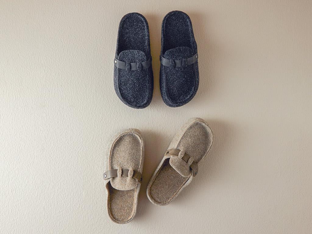 Valley Men's Home Slippers 42 Anthracite