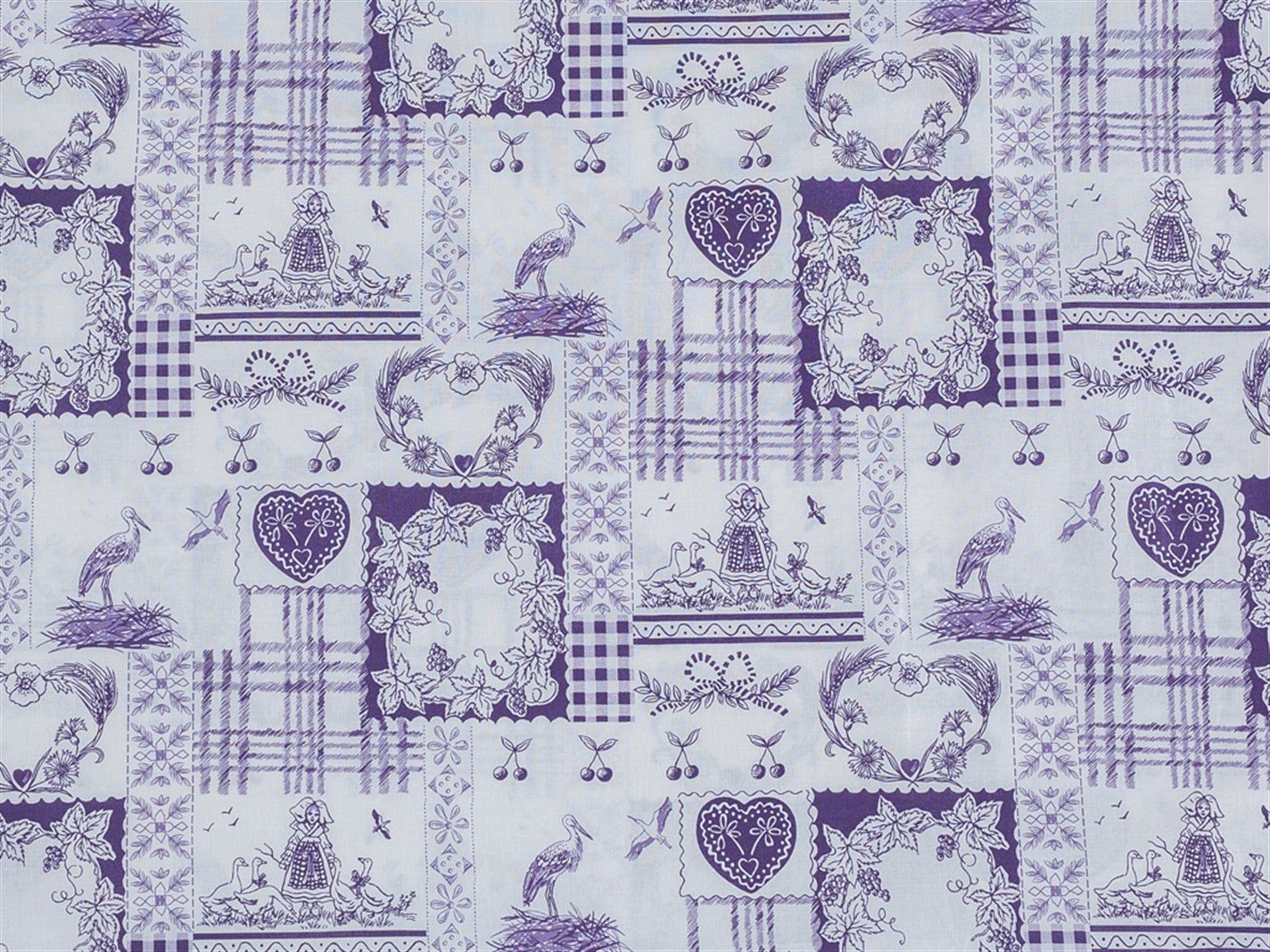 Viața de cabană # 2 set 50x70 cm Violet