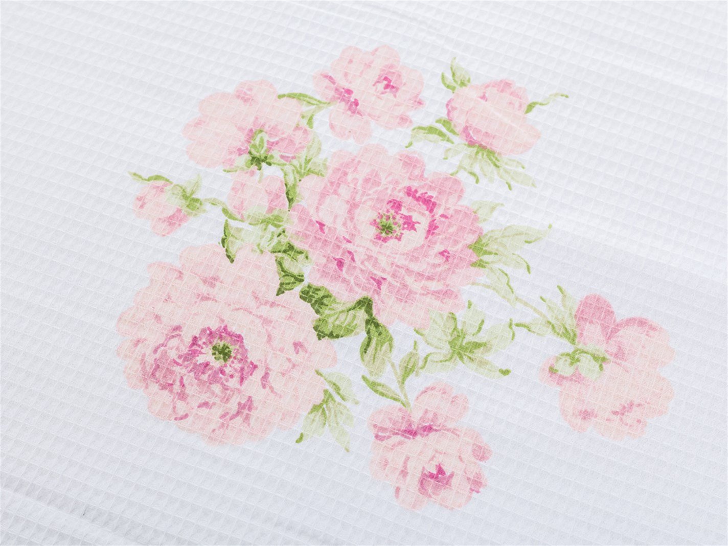 Vis de bujor Tipărit Pentru o persoana 150x220 cm Roz