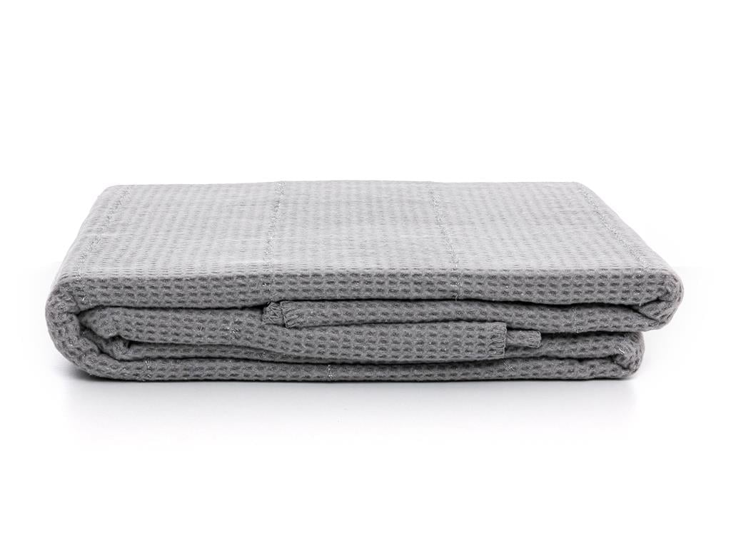 Waffle Glam Cottony Double Person  PĂTURĂ 200x220 cm Gri.