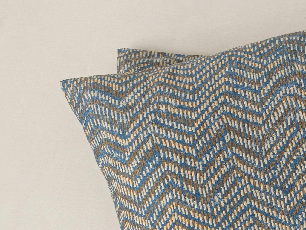 Wave Stripe Cottony Set 2  FAȚĂ DE PERNĂ 50x70 cm Albastru.