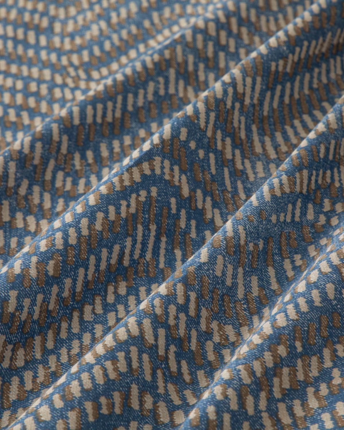 Wave Stripe Cu Bumbac King Size Set Lenjerie De Pat 240x220 cm Albastru
