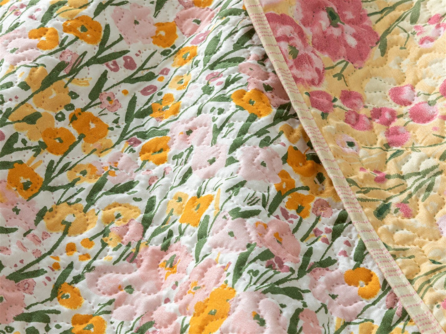 Wild Flowers  Meniu mare 240x220 cm Roz