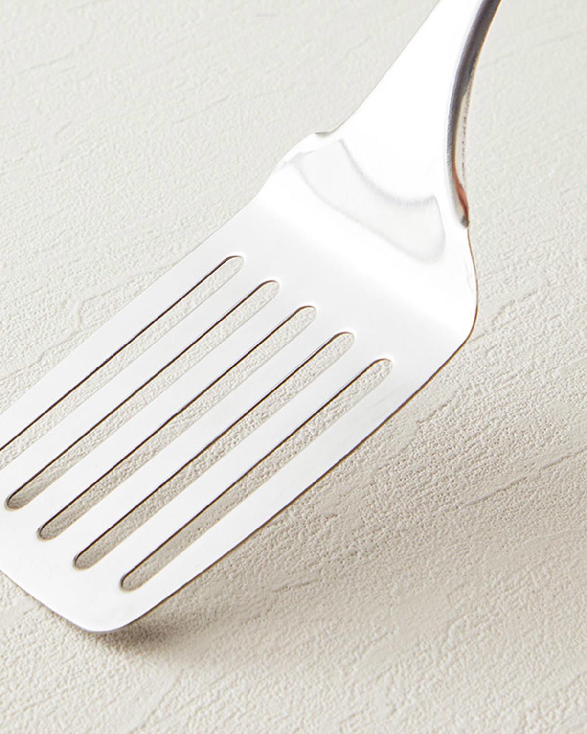 Woody Spatula Oțel Spatulă Pentru Grătar Ustensilă Servire 31 cm Cafeniu