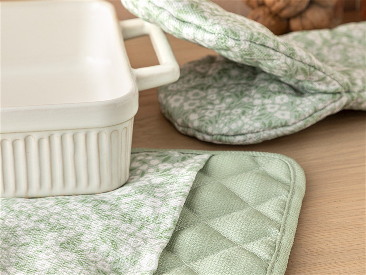 Zelena # Set 2 17x30 cm+20x20 cm Mint-lilac-roz