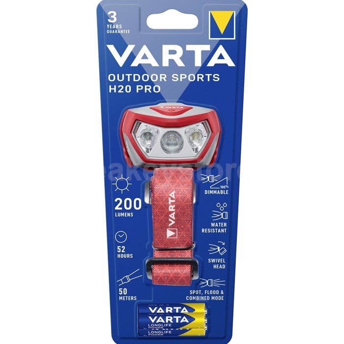 VARTA OUTDOOR SPORTS H20 PRO KAFA LAMBASI
