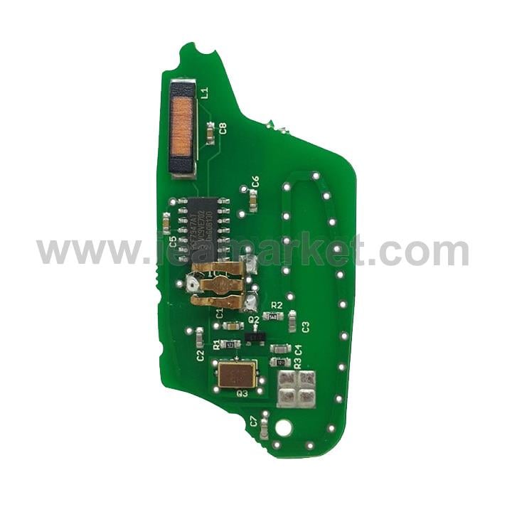 IEARNB126E FLUENCE 3 BUTON BOARD 433MHZ  PCF7961