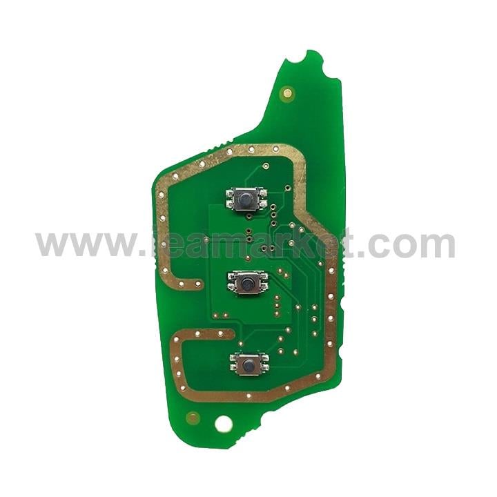 IEARNB126E FLUENCE 3 BUTON BOARD 433MHZ  PCF7961