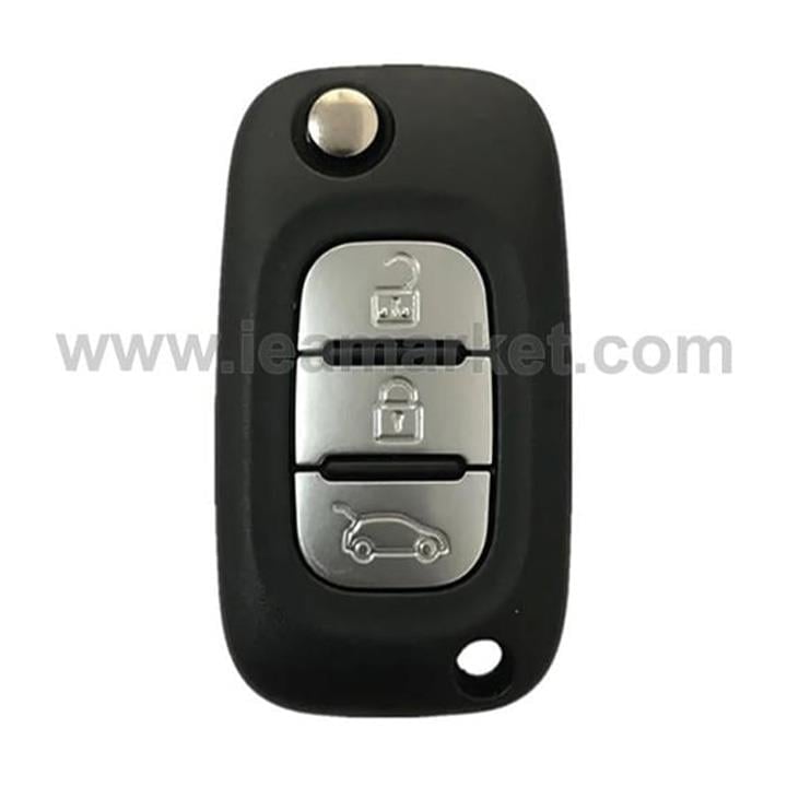 ORJİNAL RENAULT FLUENCE MEGANE III ORIJINAL 3 BUTON SUSTALI KUMANDA ANAHTAR PCF7961 - 433MHZ