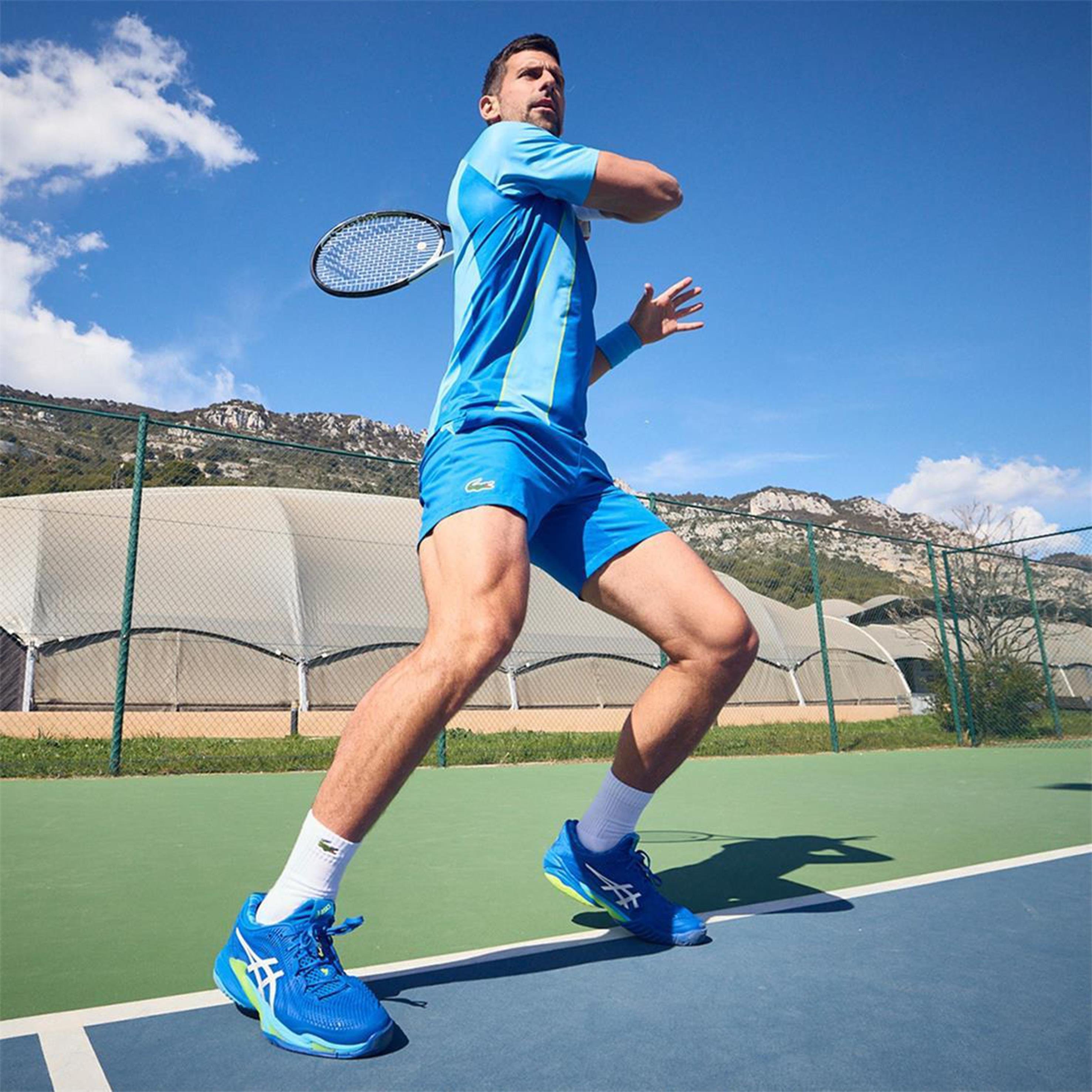 Asics Court FF3 Novak Sert Kort Tenis Ayakkabısı