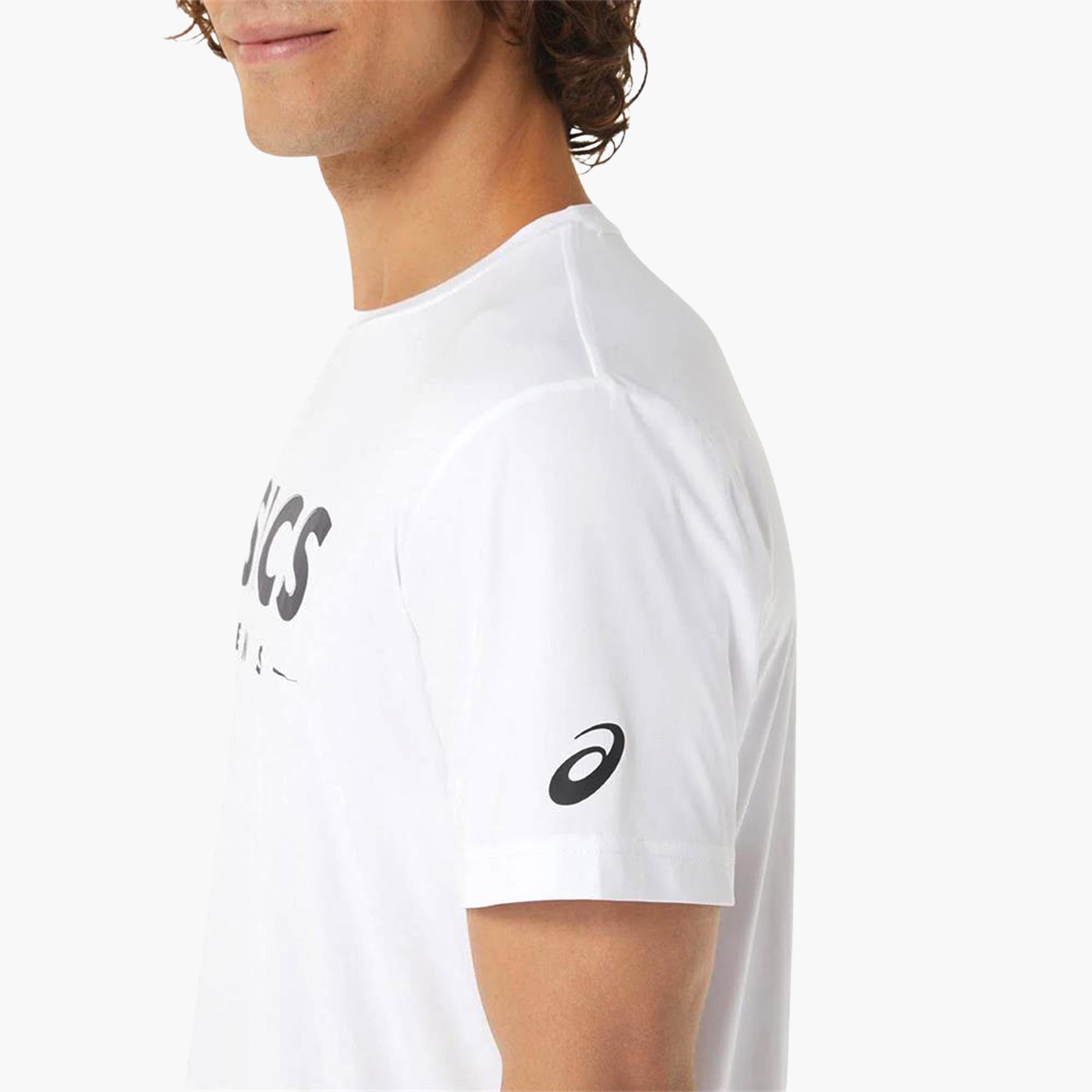 Asics Men Court Tennis Graphic Tee