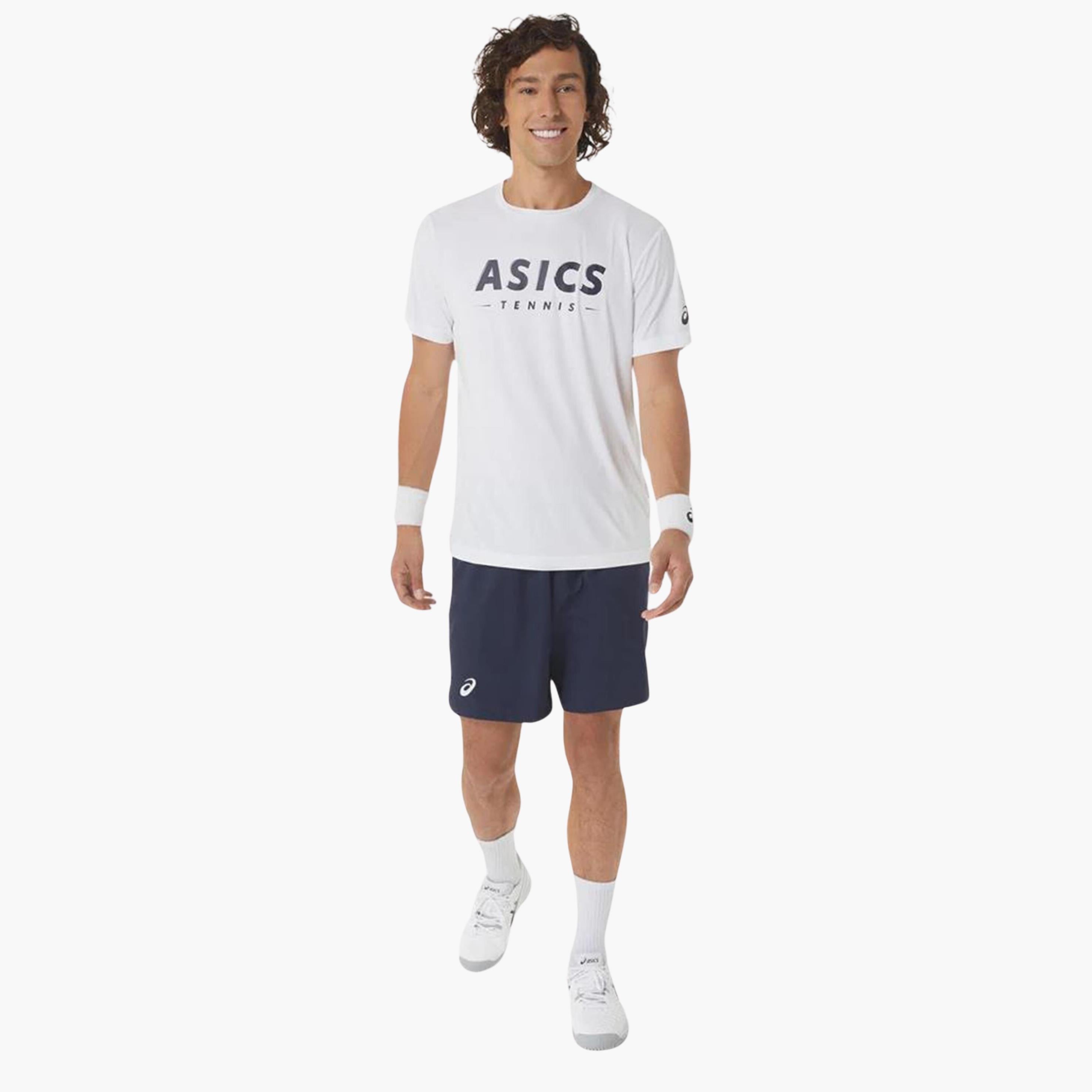 Asics Men Court Tennis Graphic Tee