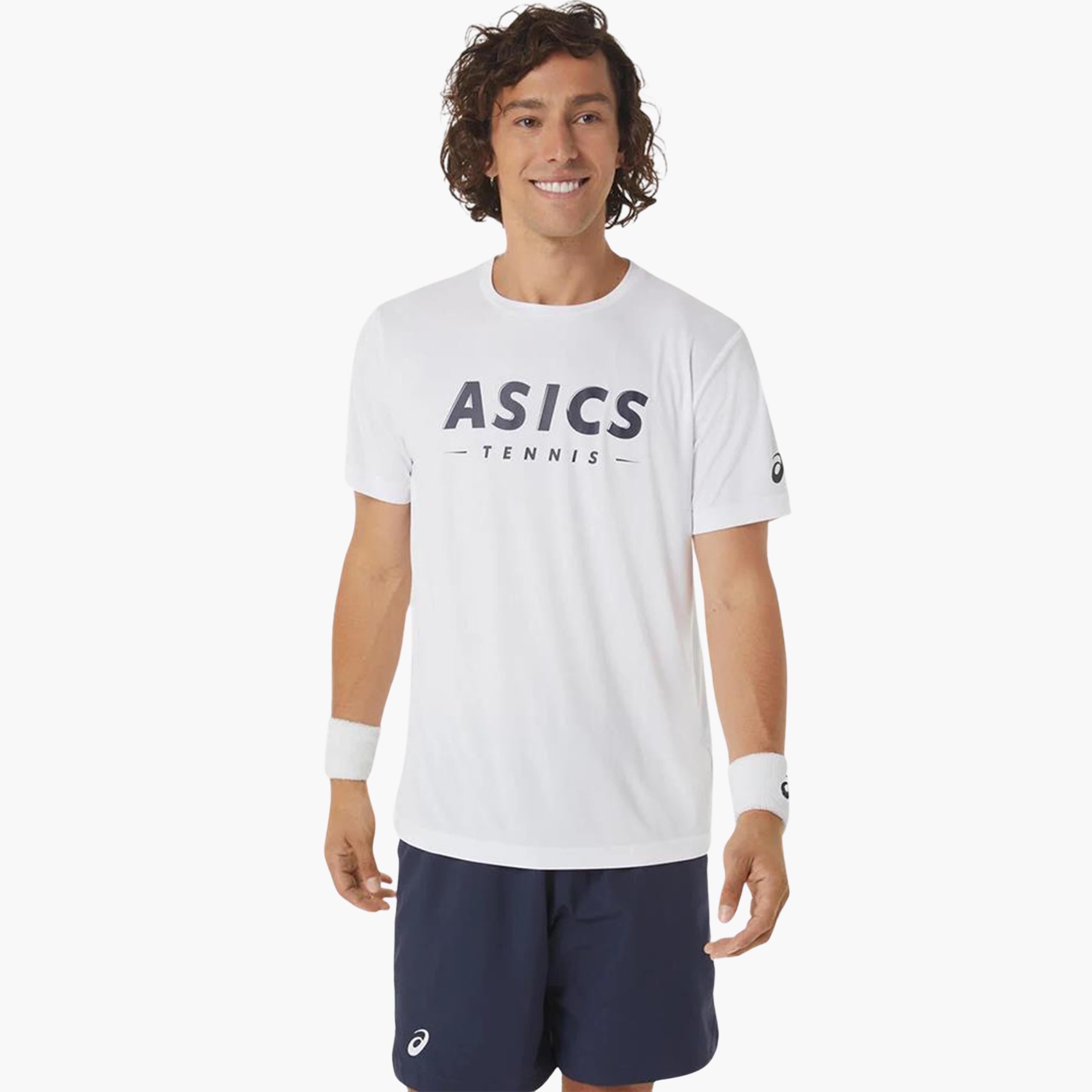 Asics Men Court Tennis Graphic Tee