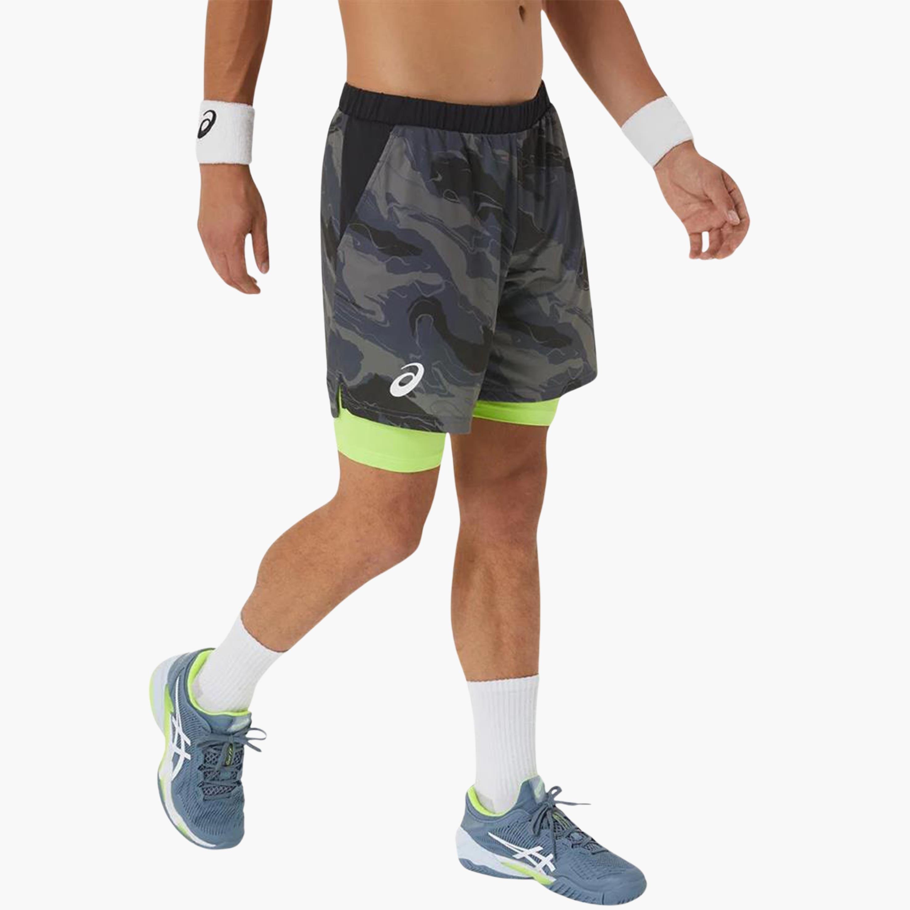 Asics Men Match Graphic 7 In Short
