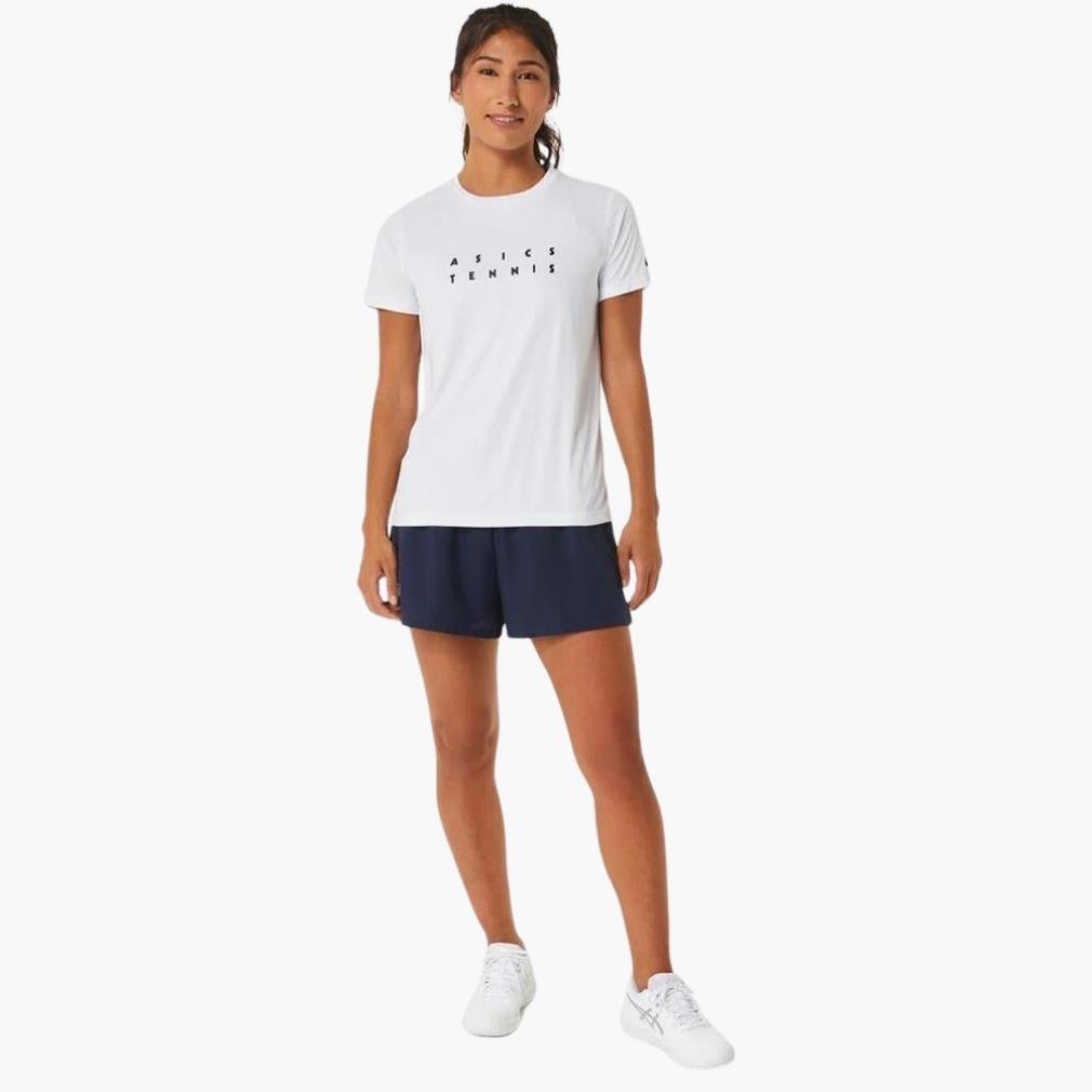 Asics Women Court Graphic Tee
