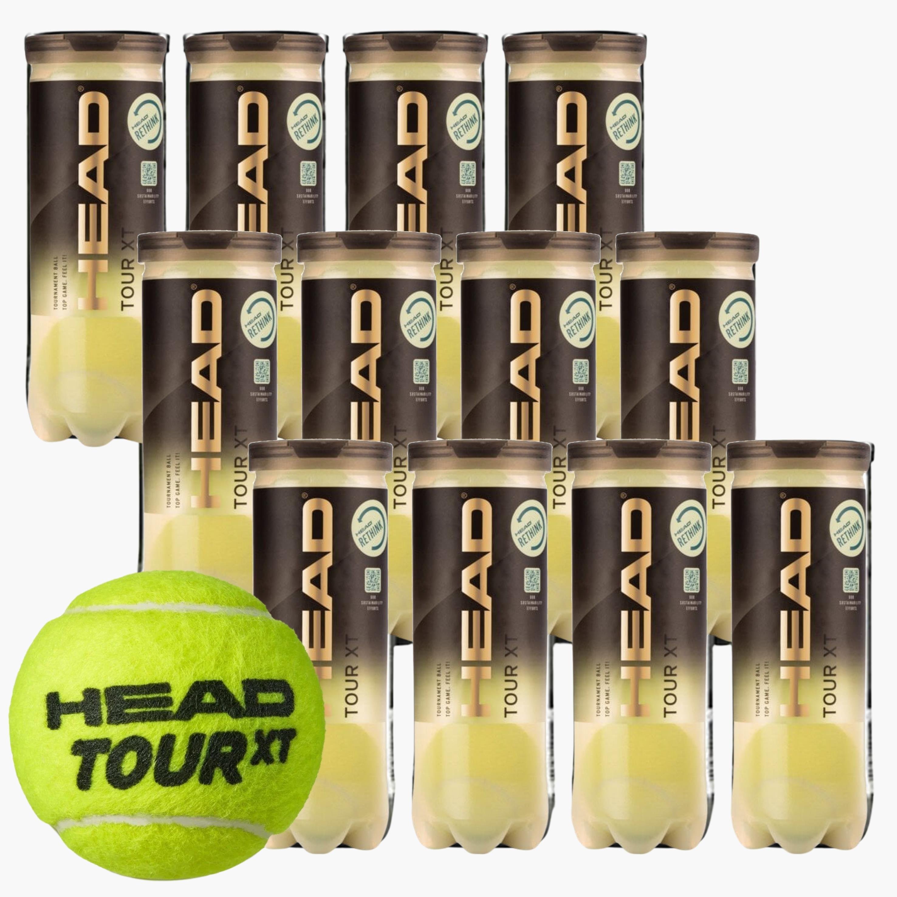 Head Tour XT 3'lü Tenis Topu 12 Kutu