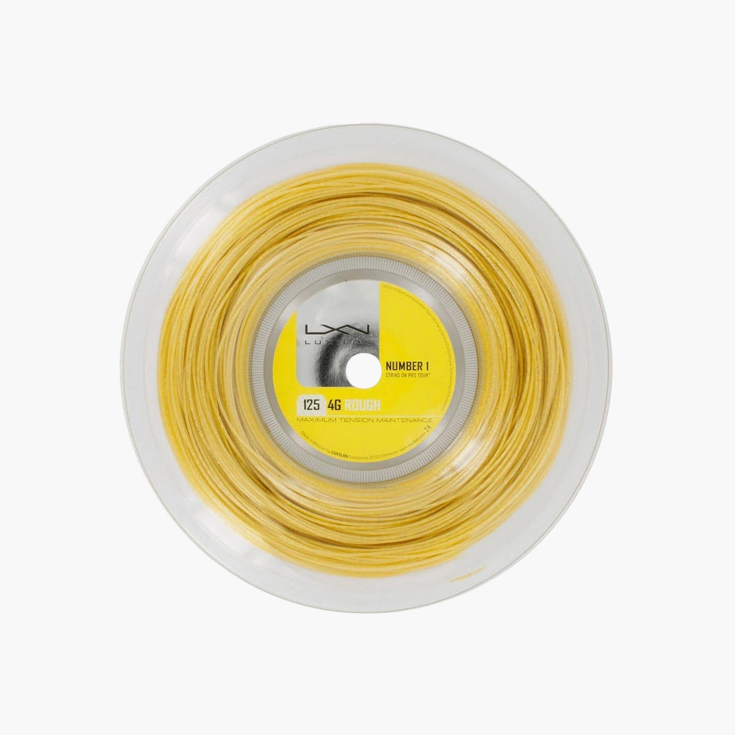 Luxilon 4G Rough 125 200m Rulo Kordaj Sarı