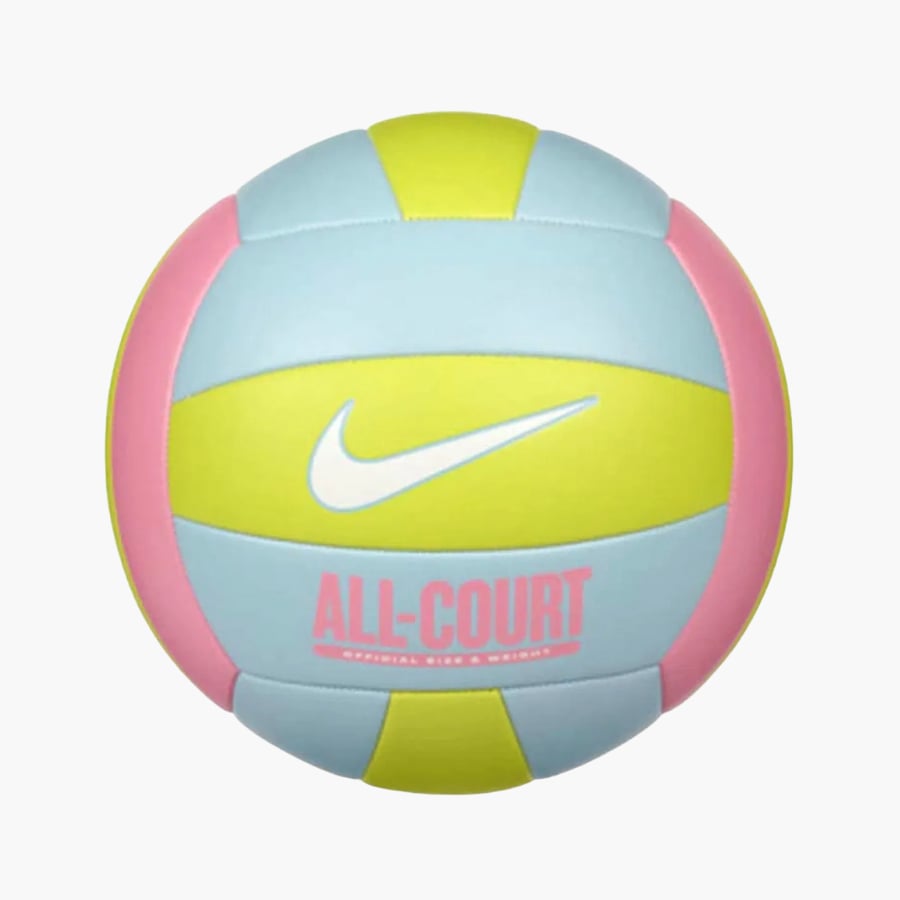 Nike All Court Lite Voleybol Topu - Sarı-Açık Mavi-Pembe