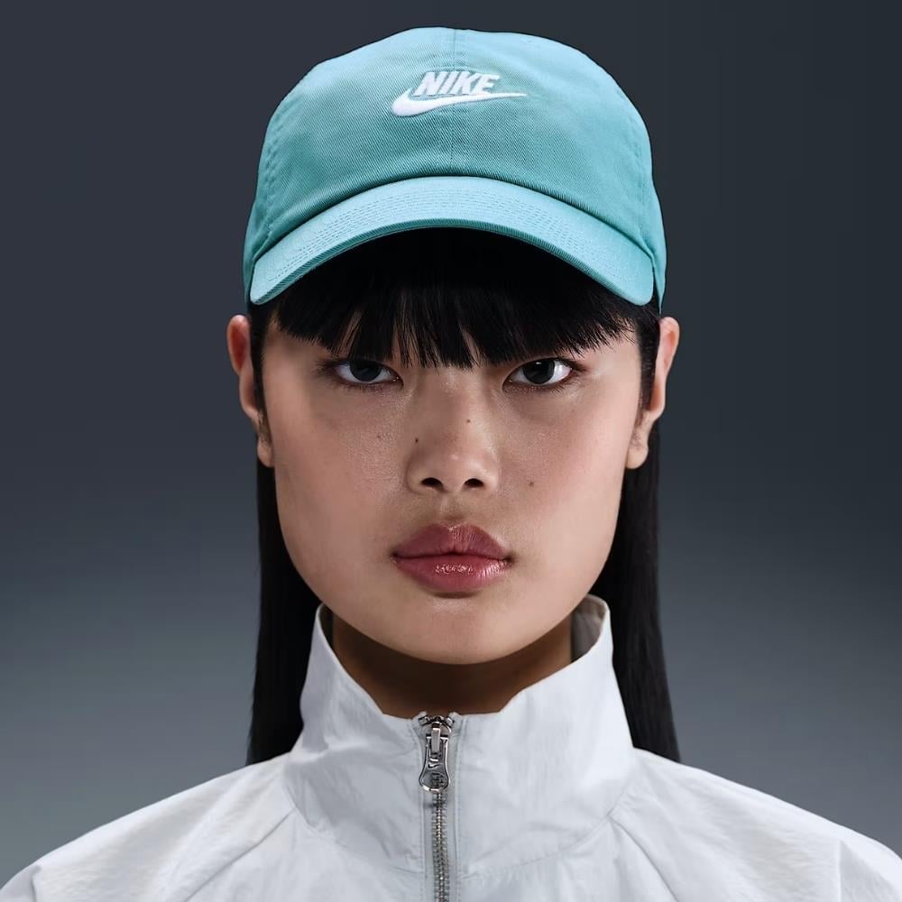 Nike Club Futura Yıkanmış Şapka - Turkuaz