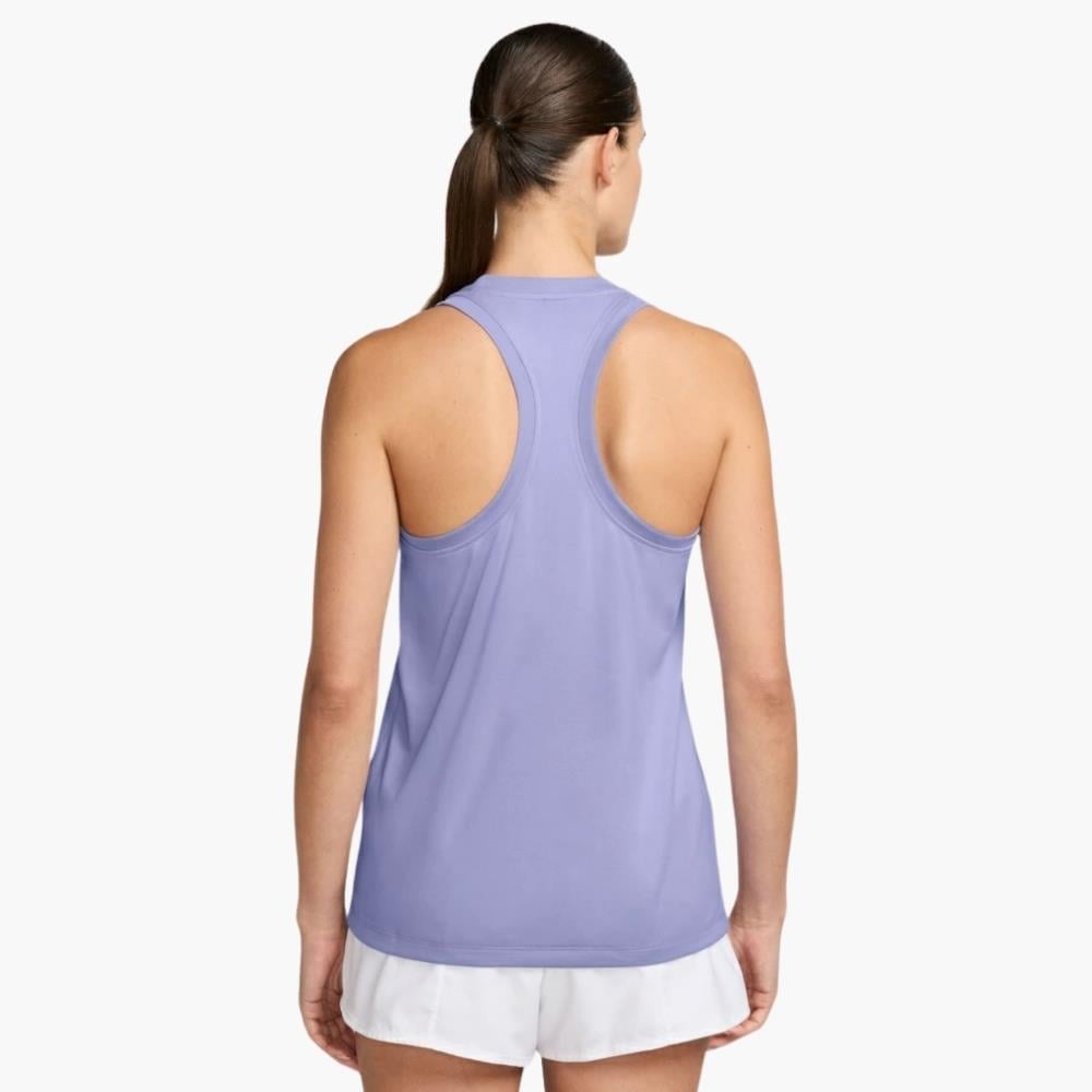 Nike Dri-FIT Racerback Spor Atlet - Lila