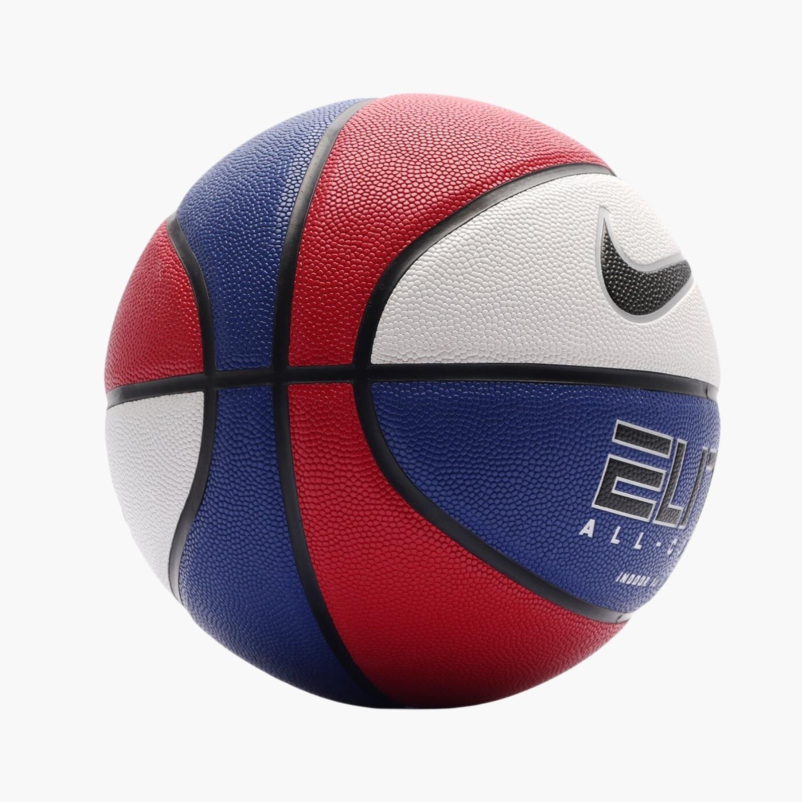 Nike Elite All Court 8P 2.0 Deflated Basketbol Topu - Kırmızı/Mavi