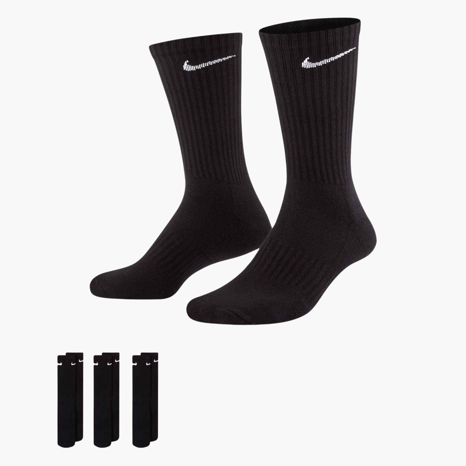 Nike Everyday Cushioned Crew Antrenman Çorap 3'lü