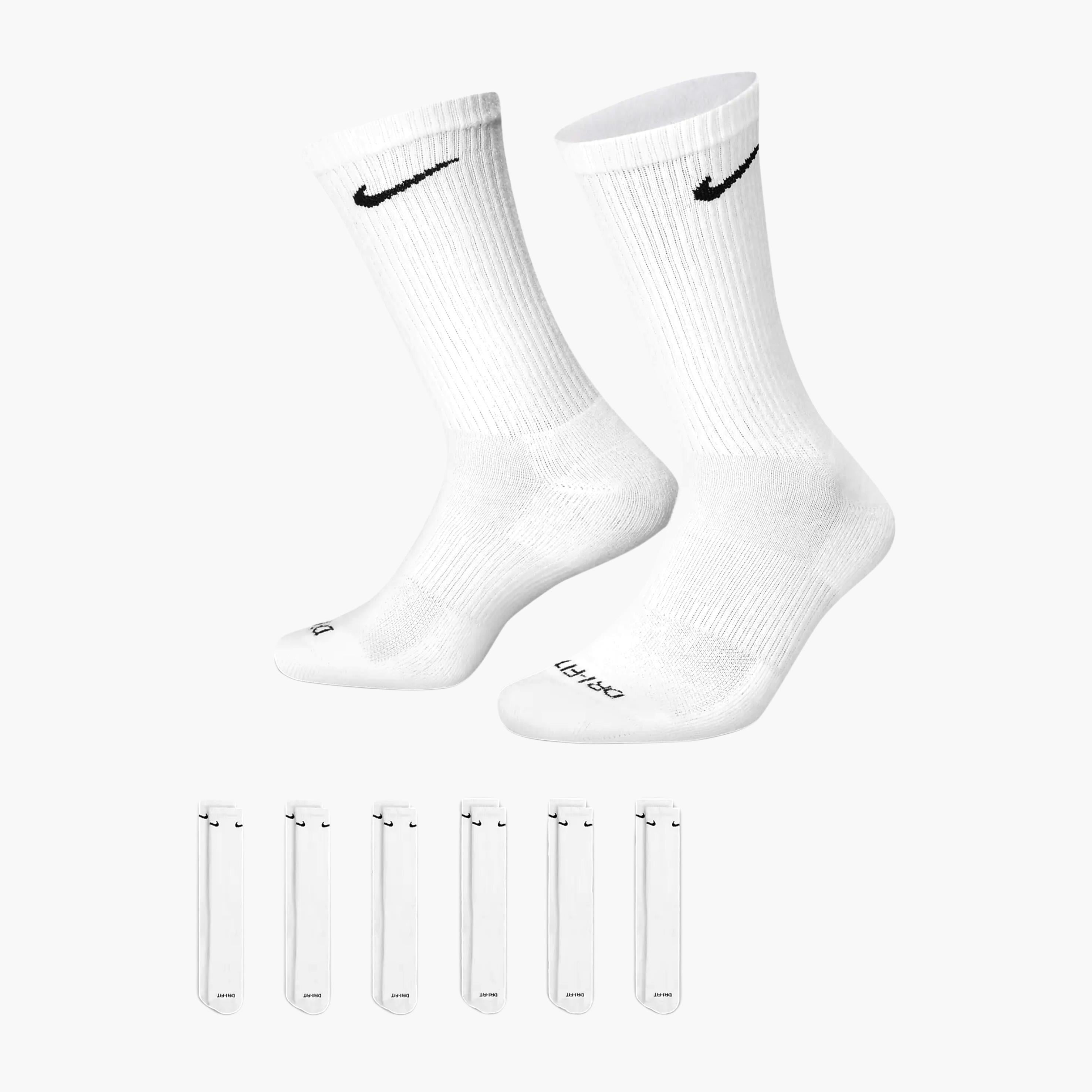 Nike Everyday Plus Cushion Crew Unisex 6'lı Çorap