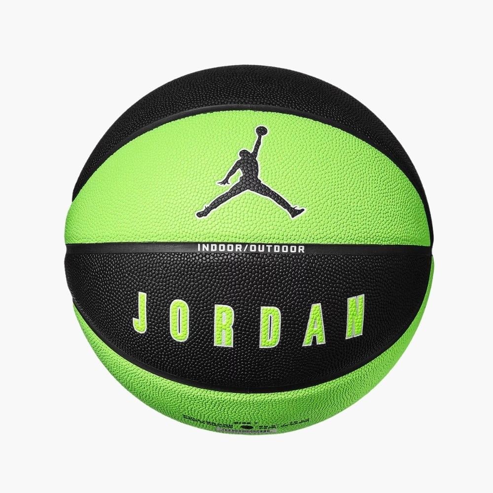 Nike Jordan Ultimate 2.0 8P Basketbol Topu No:7 - Siyah/Yeşil