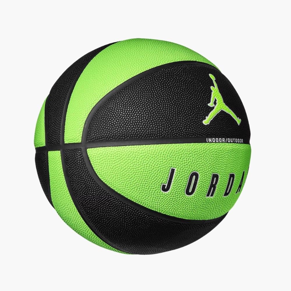 Nike Jordan Ultimate 2.0 8P Basketbol Topu No:7 - Siyah/Yeşil