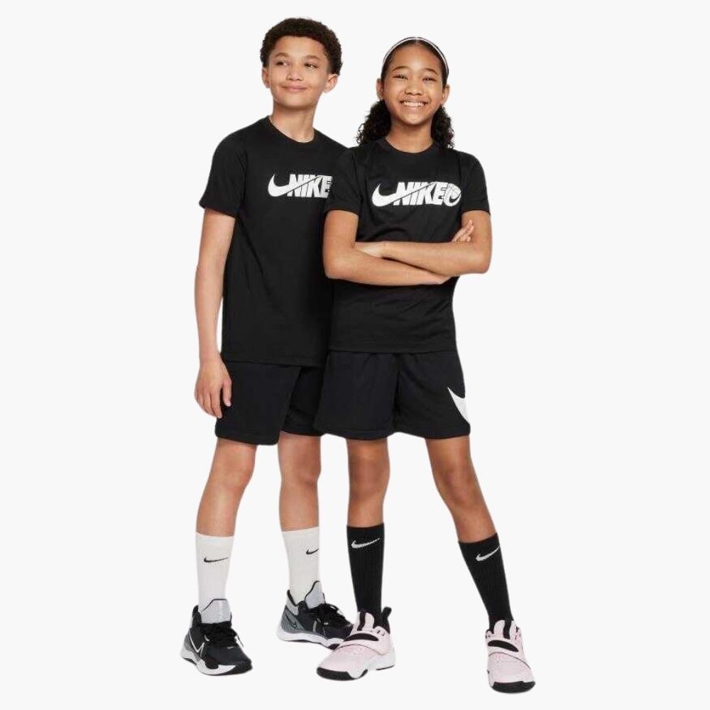 Nike Multi+ Dri-FIT Genç Çocuk Antrenman Şortu - Siyah