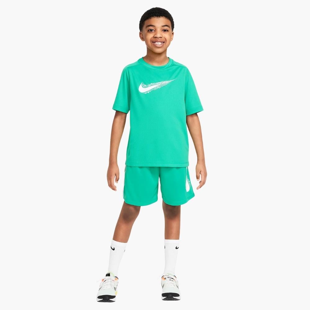 Nike Multi Dri-FIT Genç Çocuk T-Shirt - Yeşil