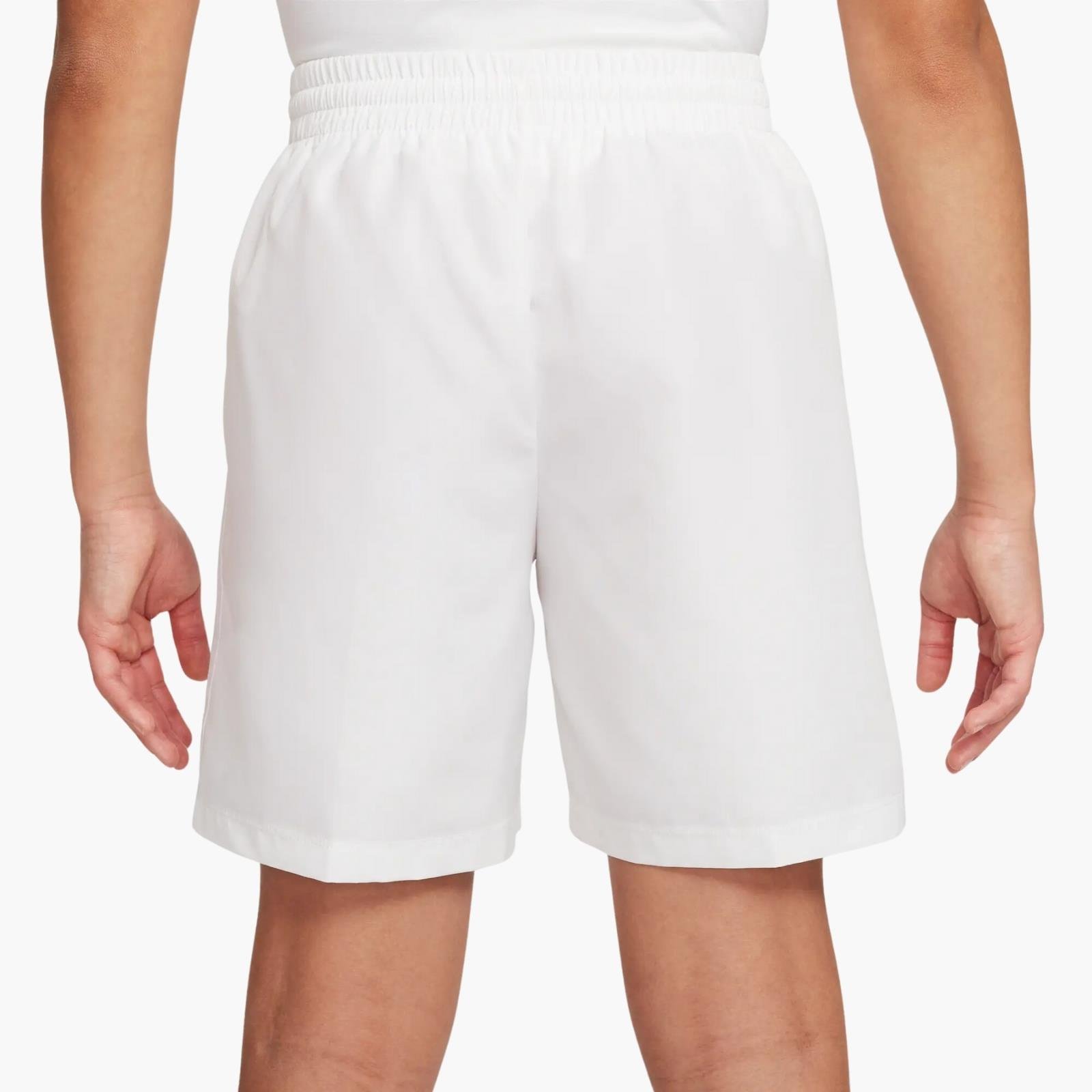 Nike Multi Dri-FIT Yeşil Genç Çocuk Antrenman Şortu - Beyaz