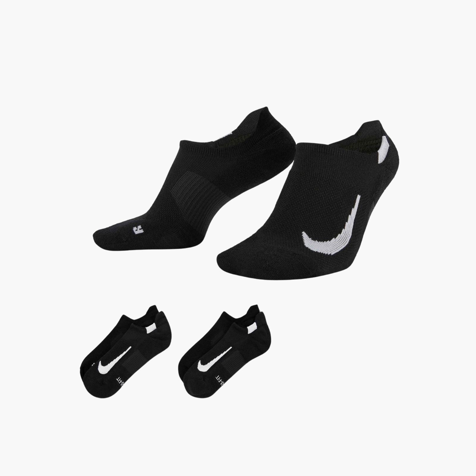 Nike Multiplier Running No-Show Unisex 2'li Çorap