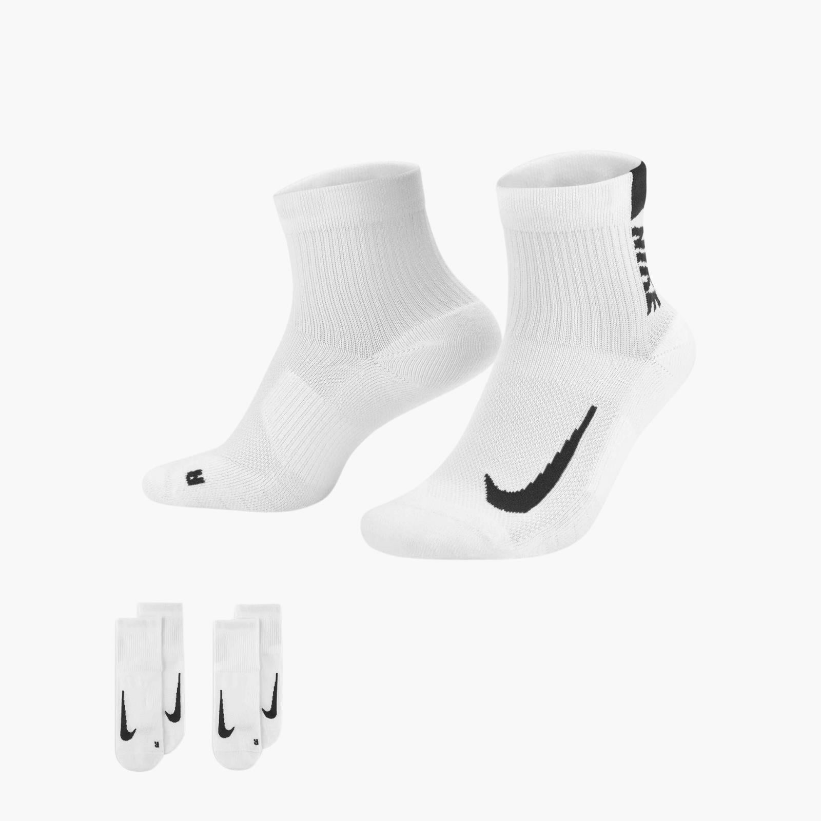 Nike Multiplier Running Unisex 2'li Çorap