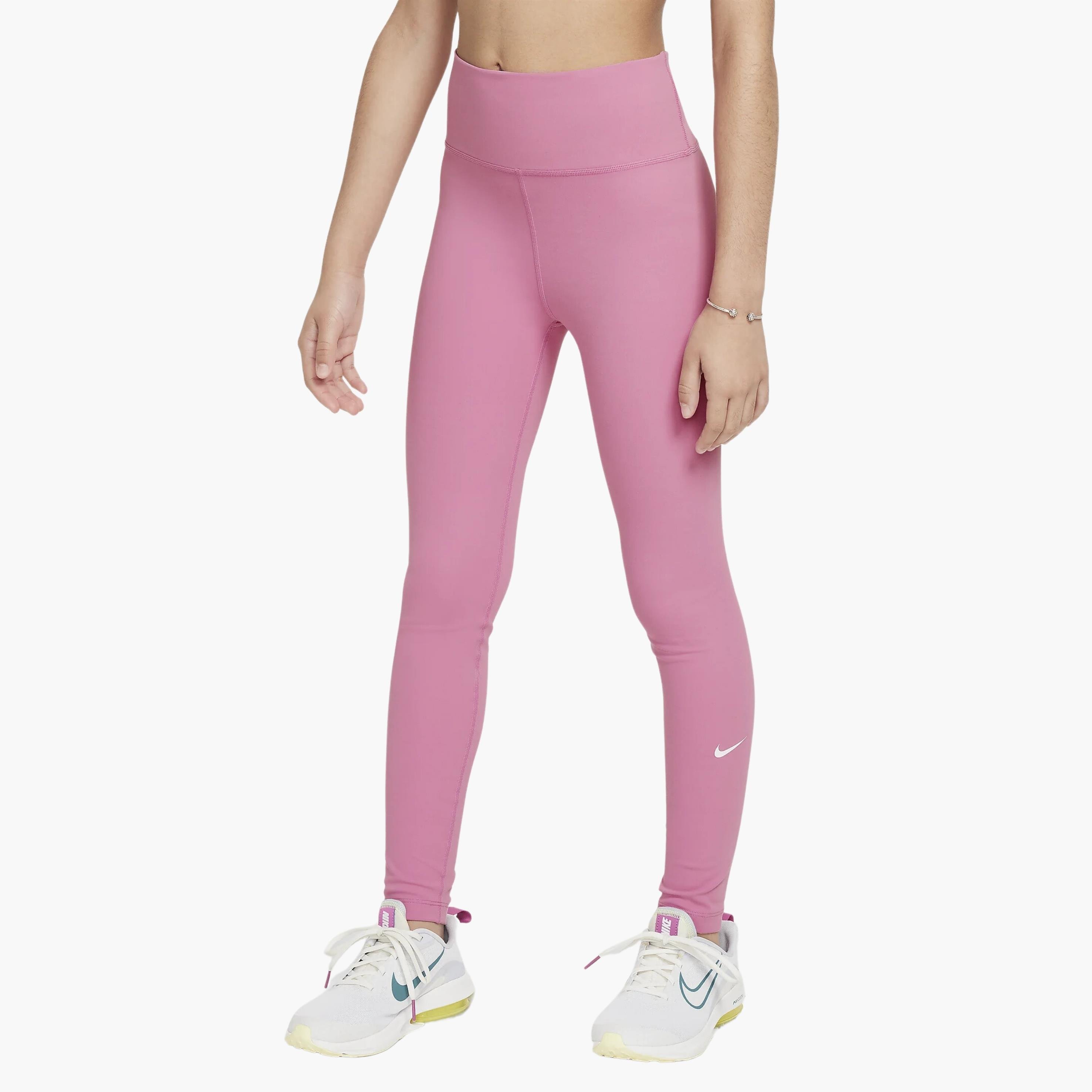 Nike One Dri-FIT Yüksel Bel Genç Kız Taytı