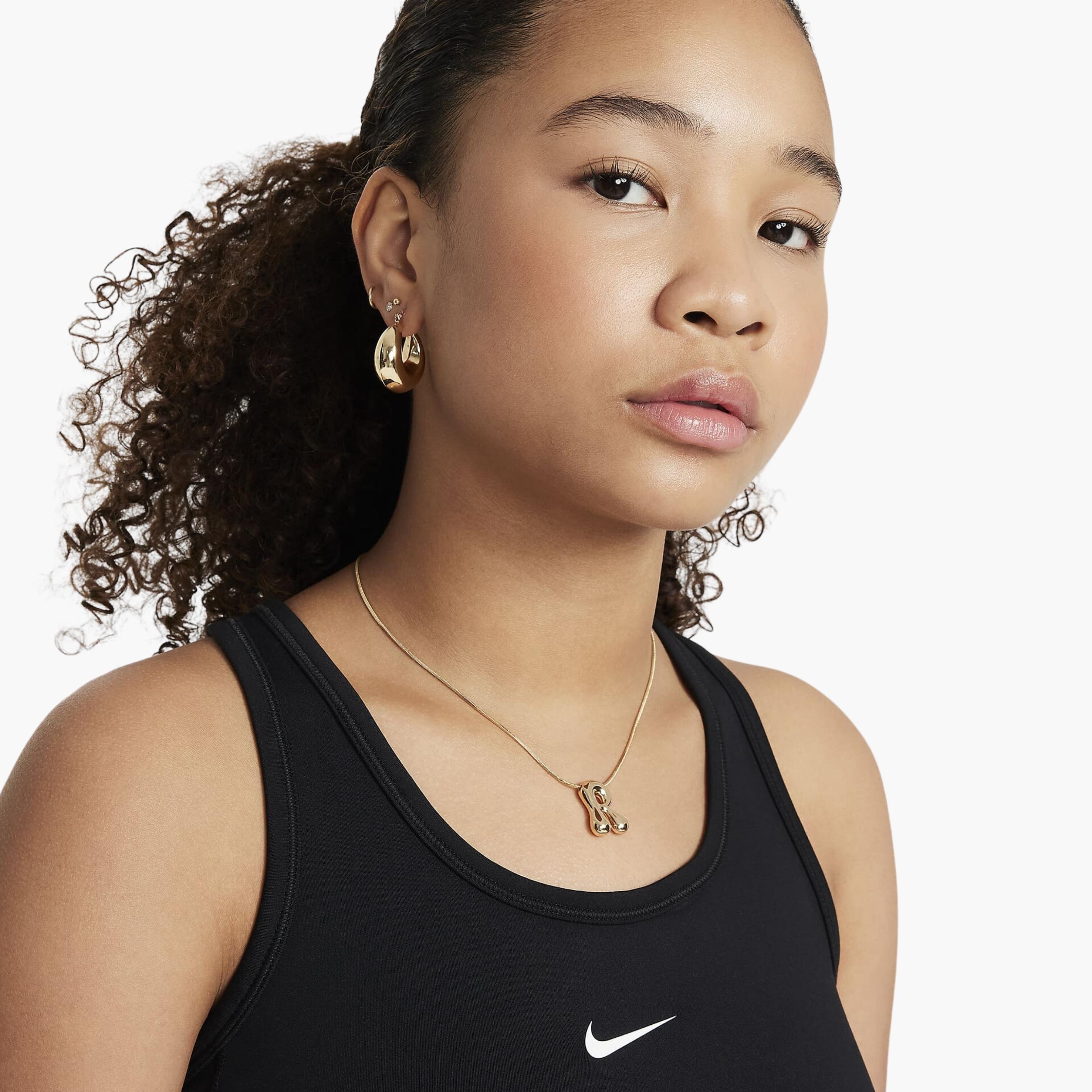 Nike One Fitted Dri-FIT Genç Kız Atleti