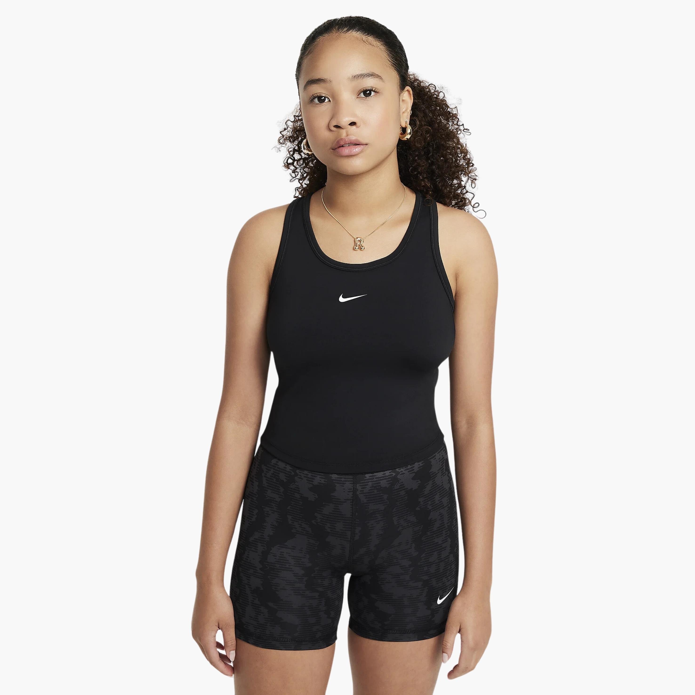 Nike One Fitted Dri-FIT Genç Kız Atleti