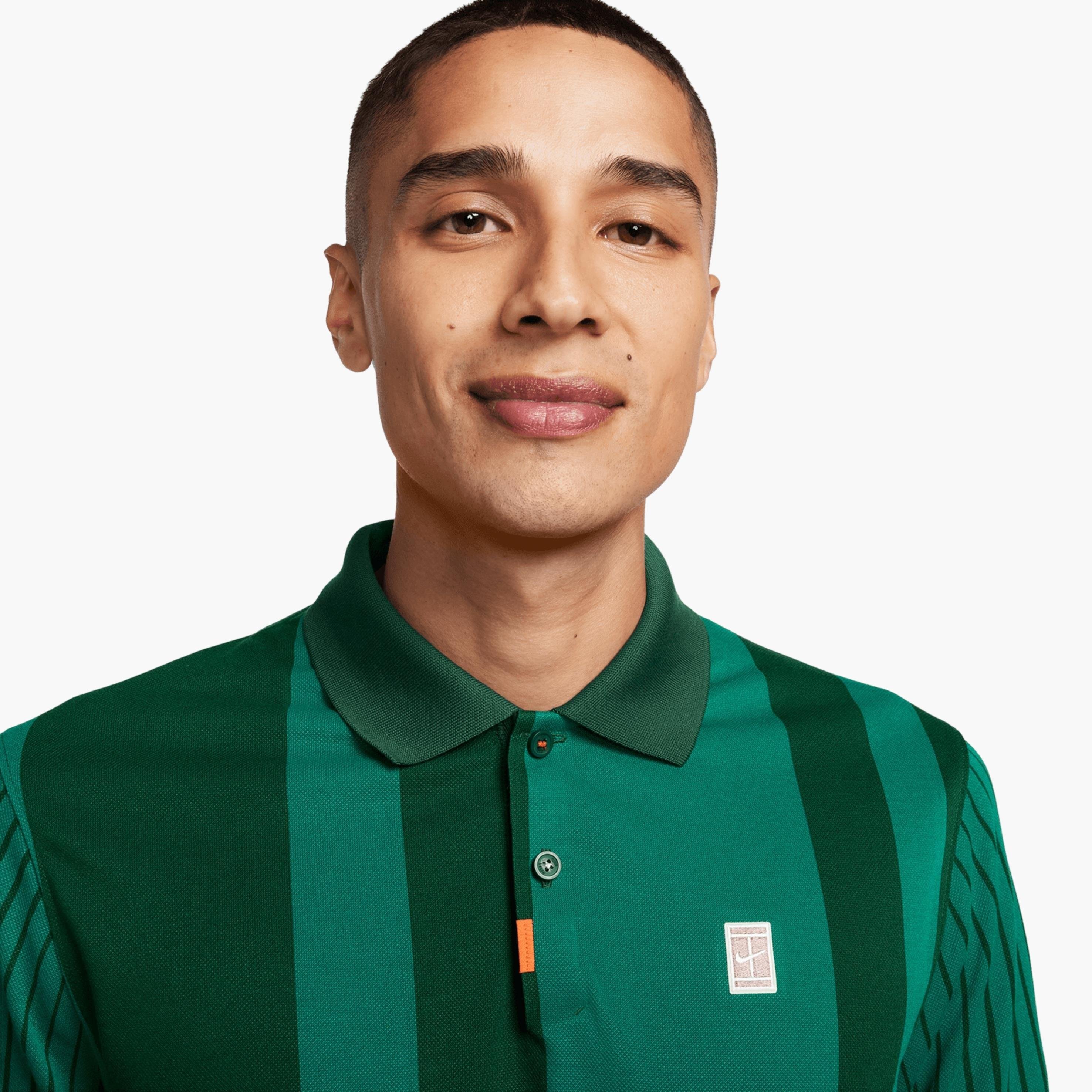 Nike Polo Dri-FIT Çizgili T-Shirt